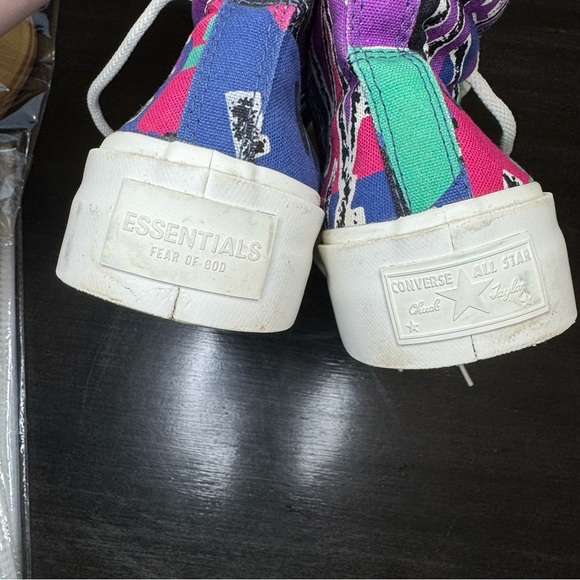 Converse Fear of God ESSENTIALS Skid Grip Limoges Green Sz 9/10.5 - Picture 8 of 8